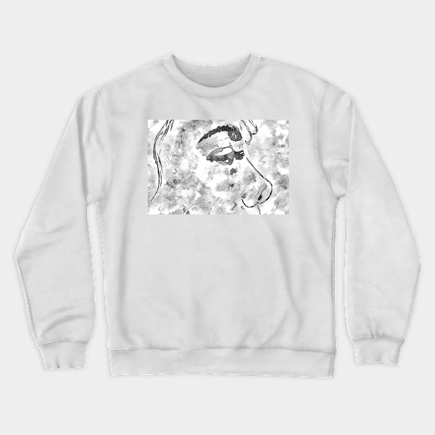 Moonwalker No. 1 Crewneck Sweatshirt by asanaworld